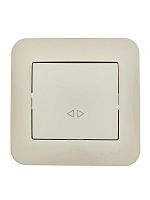 Выключатель промежуточный 1-кл.СП ASTI 10А IP20 в сборе крем. LEZARD 7081-0303-107