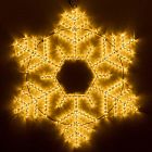 Фигура ARD-SNOWFLAKE-M10-1000x900-504LED Warm (230В 31Вт) (IP65) Ardecoled 034259