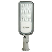 Светильник светодиодный SP3060 100Вт IP65 100-265В/50Гц уличный сер. FERON 48687