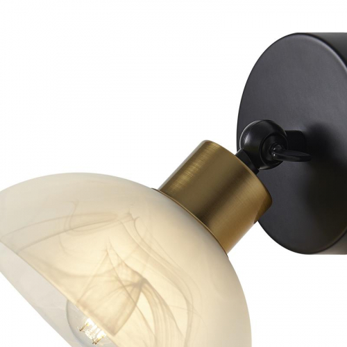 Светильник Bessie 1х60Вт E27 IP20 бра настен. Freya FR5526WL-01BBZ фото 3