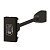 Розетка 1мод. HDMI Mosaic со шнуром черн. Leg 079478L
