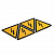 Знак "Молния" 150х150х150мм EKF an-1-00