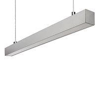 Светильник светодиодный ULO-K10D 30W/5000K/L60/H IP40 SILVER 30Вт 5000К IP40 2800лм линейный подвесной алюм. серебр. TM Uniel UL-00013170