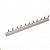 Шина соединительная типа PIN для 1-ф нагр. 100А 37х27мм EKF pin-01-100m