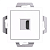 Розетка AtlasDesign HDMI механизм бел. SE ATN000180