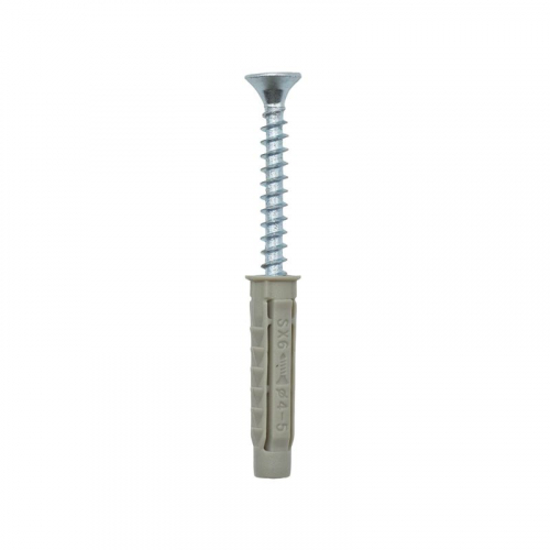 Комплект креп. V6 4.5х40 винт+дюбель (уп.100шт) DKC CM06522 фото 3