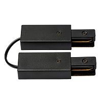 Соединитель для 2-х шинопроводов UBX-Q122 G25 BLACK 1 POLYBAG типа G гибкий 1ф черн. Volpe UL-00009631
