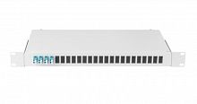 Кросс оптический 19дюйм 1U 8 портов LC/UPC(4 двойн. LC/UPC адаптера) SM 9/125 OS2 стальн.;сер. (в компл.: адаптеры; монтаж. шнуры 1м; сплайс-кассета с крышкой; гильзы; заглушки) NIKOMAX NMF-RP08LCUS2-WS-ES-1U-GY