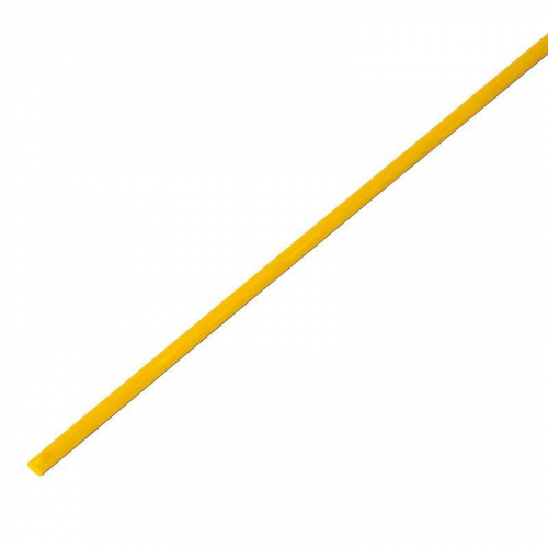 Трубка термоусадочная 4.0/2.0мм желт. 1м (уп.50шт) PROCONNECT 55-0402