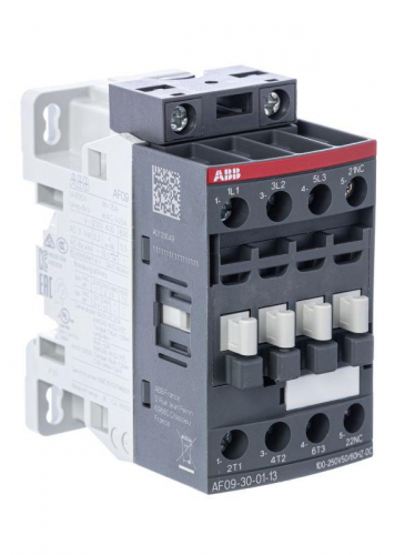 Контактор AF09-30-01-13 9А 100-250BAC/DC ABB 1SBL137001R1301 фото 2