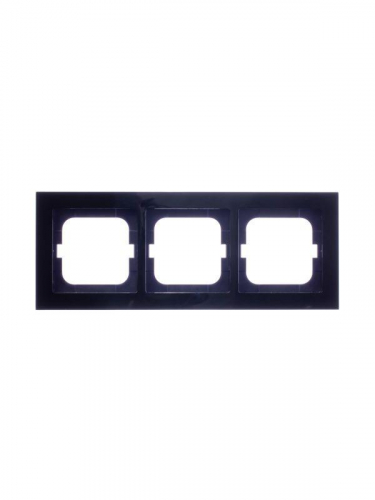Рамка 3-м Axcent черн. ABB 2CKA001754A4411 фото 3
