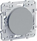 Выключатель 1-кл. СП Odace 10А IP21 (сх. 1) механизм алюм. SchE S53R201