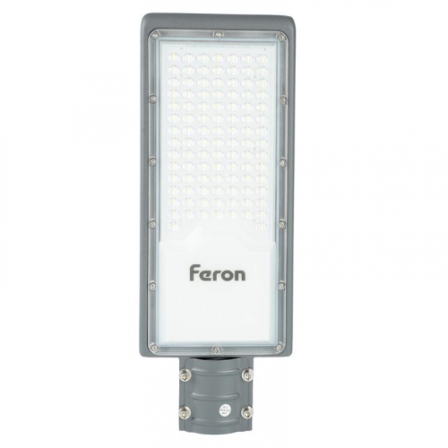 Светильник светодиодный SP3034 80Вт 6400К IP65 AC 230В/50Гц уличный сер. FERON 41580