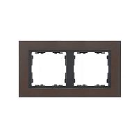 Рамка 2-м Simon82 Nature свинец/графит (имитация металла) Simon 82827-38