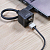 Переходник штекер HDMI - 2 гнезда HDMI с проводом черн. (уп.10шт) Rexant 17-6832