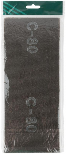Сетка шлифовальная 115х280мм (уп.3шт) Р 80 FIT 38303 фото 3