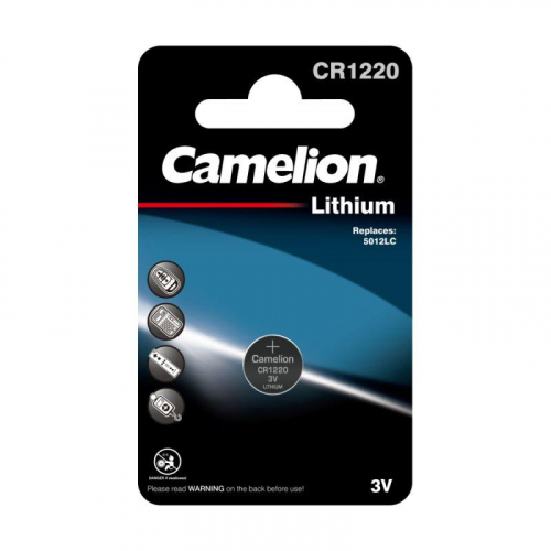 Элемент питания литиевый CR1220 BL-1 (блист.1шт) Camelion 3071 фото 2
