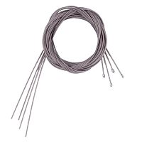 Комплект тросиков с ограничителями для подвесного монтажа UFL-H05 SILVER 4х250 POLYBAG 4шт по 250см. диаметр 1.5мм серебр. Uniel UL-00013977