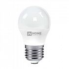 Лампа светодиодная LED-ШАР-VC 8Вт шар 4000К нейтр. бел. E27 760лм 230В IN HOME 4690612020570