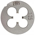 Плашка метрическая легированная сталь М8х1.25мм FIT 70825
