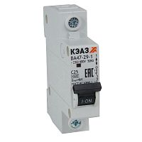 Выключатель автоматический модульный ВА47-29-1C16-УХЛ3 (4.5кА) КЭАЗ 318196