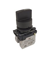 Переключатель КПЕ-2120-Р УХЛ3 2НО+НЗ 10А IP40 рукоятка на 3 положения с фиксацией d посадочного отверст. 22мм черн. ЭЛЬКОМ A8012-79683467
