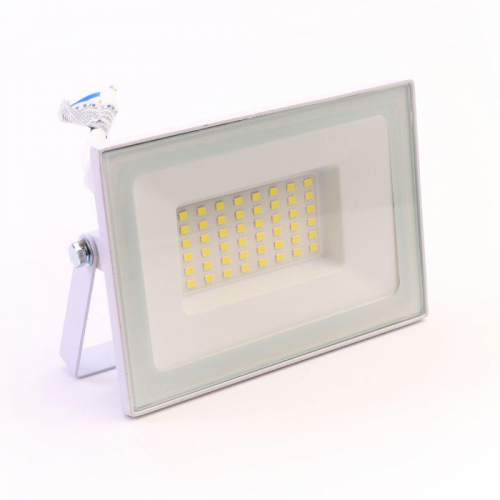 Прожектор LFL-5001 C01 (LED SMD 50Вт 230В 6500К) бел. Ultraflash 14130 фото 3