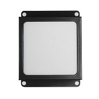 Светильник светодиодный PPL 089/G OPAL 9Вт 4000К IP40 BLACK ДВО/ДПО домино в потолок Грильято черн. Pro JazzWay 5065260