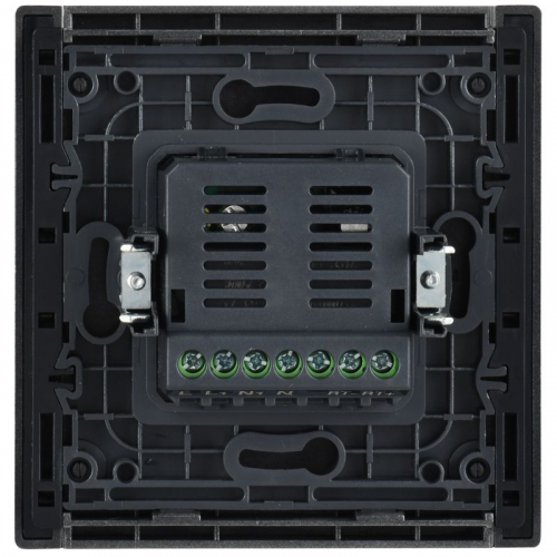 Термостат электронный FORTE&PIANO FP552 с индикацией сталь IEK FP-RT11-K46 фото 3