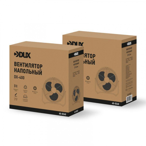 Вентилятор напольный DX-400 50Вт 14дюйм металл DUX 60-0240 фото 9