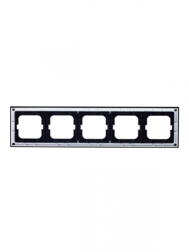 Рамка 5-м Axcent черн. ABB 2CKA001754A4413 фото 2
