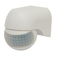 Датчик движения ИК USN-R20 2000W/180R WHITE 12м 10с-7мин IP44 бел. Uniel UL-00009210