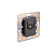 Розетка СП STRONG MIELE TV антрацит Kranz KR-78-0723-5