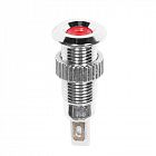 Индикатор металл. d8 220В подсветка красн. LED Rexant 36-4720