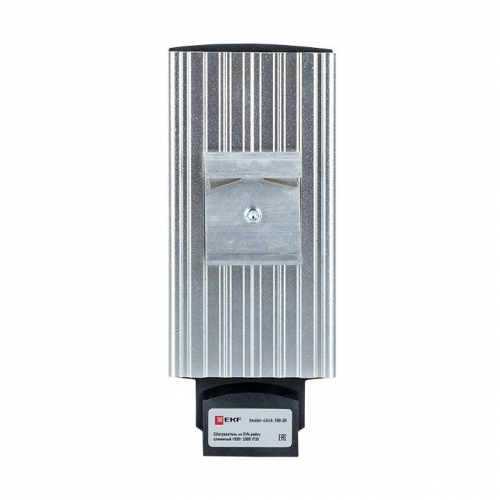 Обогреватель на DIN-рейку клеммный 100Вт 230В IP20 PROxima EKF heater-click-100-20 фото 2