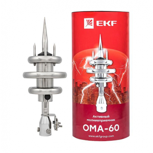 Молниеприемник активный "ОМА-60" с адаптером EKF lp-oma-60-adap-40 фото 6
