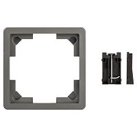 Люк 18-7001-03 комплект для установки люка IP66 в фальш-пол (рамка+монтаж. лапки) сер. Эра Б0063310