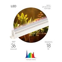 Светильник светодиодный (фитолампа) GREEN LINE ФИТО-18W-PFR-GR 18Вт IP20 линейный для растений полного спектра Эра Б0066951