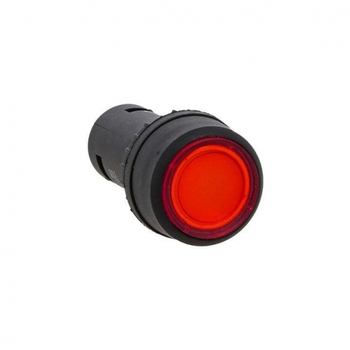Кнопка SW2C-10D с подсветкой красн. NO EKF sw2c-md-r фото 2