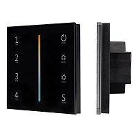 Панель сенсорная SMART-P43-MIX 230В 4 зоны 2.4G IP20 пластик черн. Arlight 028137