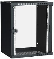 Шкаф LINEA WE 15U 600х450мм дверь стекло черн. ITK LWE5-15U64-GF