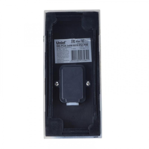 Светильник UUL-P52A 2х6W-GU10 GU10 IP65 уличный PINE Uniel UL-00010556 фото 6