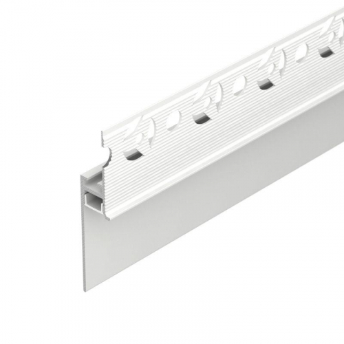 Профиль PLINTUS-FANTOM-H35-2000 WHITE L2000 алюм. Arlight 043666