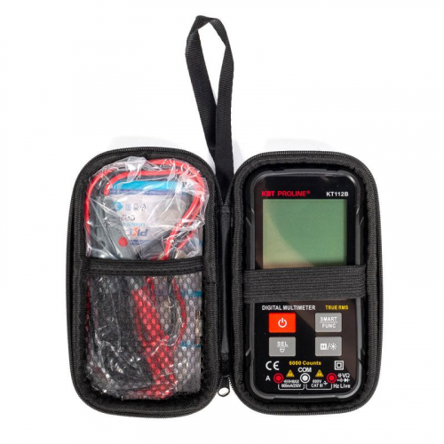 Мультиметр цифровой SMART KT 112В PROLINE КВТ 86326 фото 4