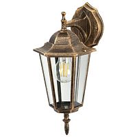 Светильник "Веледа" GBW-104-1-BR-0360 230В Е27 IP54 бронза вниз уличный настенный Эра Б0071479