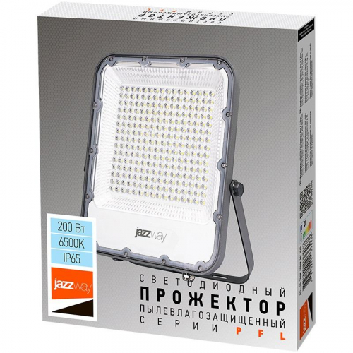 Прожектор светодиодный PFL-S5 200Вт 6500К IP65 80град. ДО с клапаном с линзовым модулем Pro+ JazzWay 5036468 фото 6