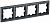 Рамка 4-м BRITE РУ-4-БрЧ черн. IEK BR-M42-K02
