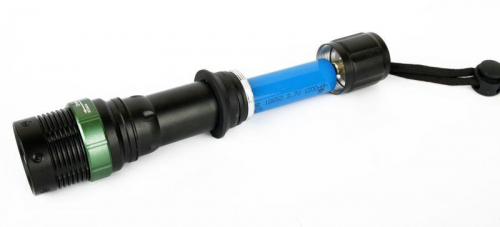 Фонарь аккумуляторный E142 CREE 3Вт фокус 3 режима 220В пластик. черн. (бокс) Ultraflash 12187 фото 4