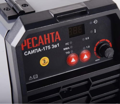 Аппарат сварочный полуавтоматический САИПА-175 3в1 Ресанта 65/233 фото 6