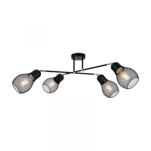 Люстра Kaisa 60Вт E27х4 IP20 Freya FR5069PL-04B фото 4
